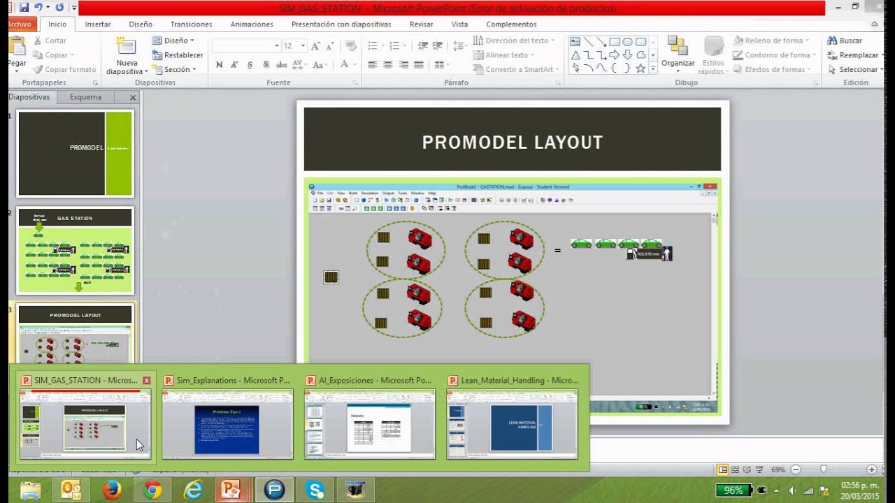 promodel simulation
